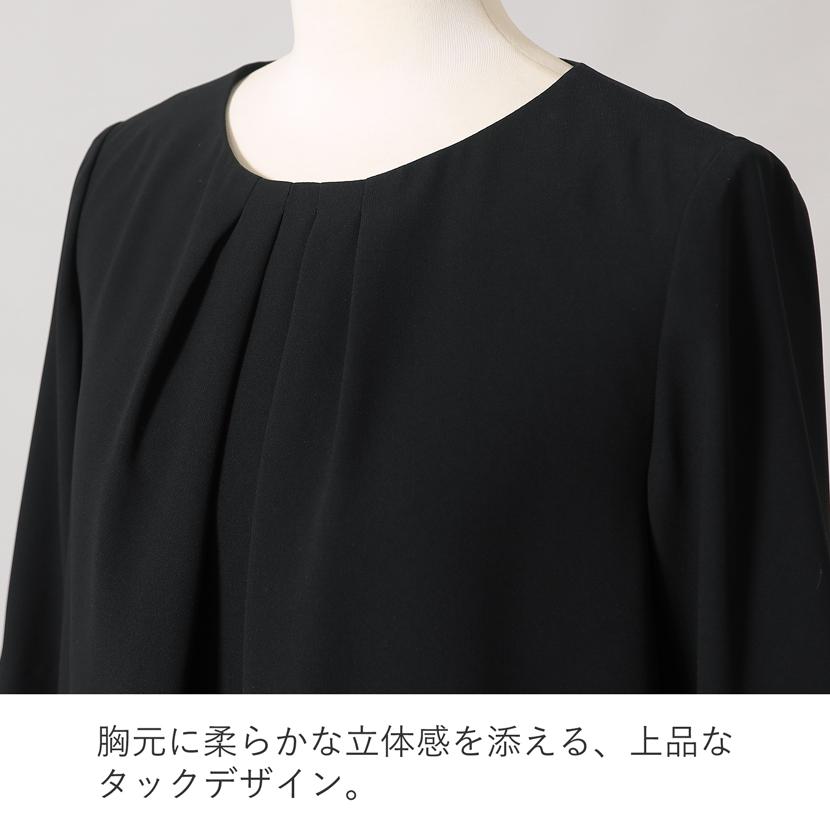 MaryCoco（メアリーココ） ブラウス 洗える レディース 胸元タック 