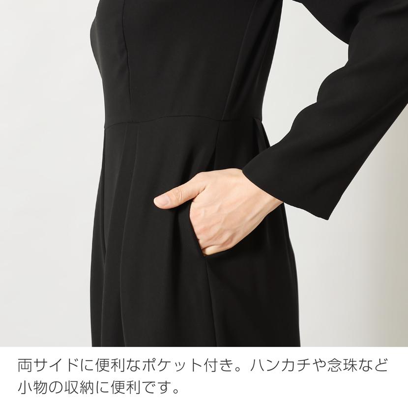 AO　レディース　BLK M 喪服・礼服】【WEB限定】【洗える・マシンウォッシャブル】ブラック