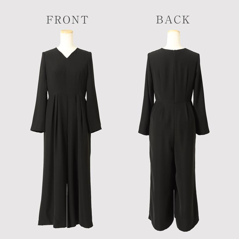 喪服 洗える オールインワン レディース ブラックフォーマル おしゃれ