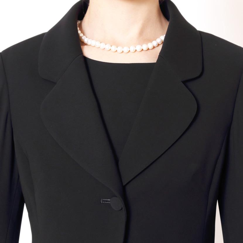 喪服 レディース 洗える ブラックフォーマル 大きいサイズ ロング 17号  