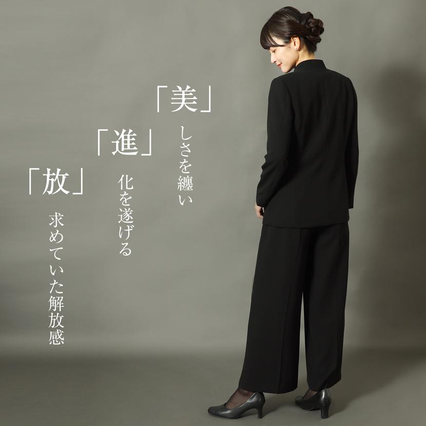 おまとめ安心6点セット ブラックフォーマル フォーマル小物 6点セット 喪服 礼服 フォーマルバッグ 貝パール 数珠 袱紗 サブバッグ パンツスーツ PM-2378-SETの画像