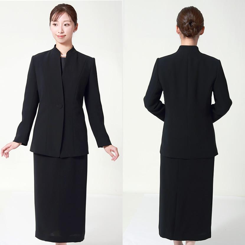 MaryCoco 喪服 ブラックフォーマル レディース 2点セット 30代 MaryCoco 喪服 ブラックフォーマル レディース 2点セット 30代
