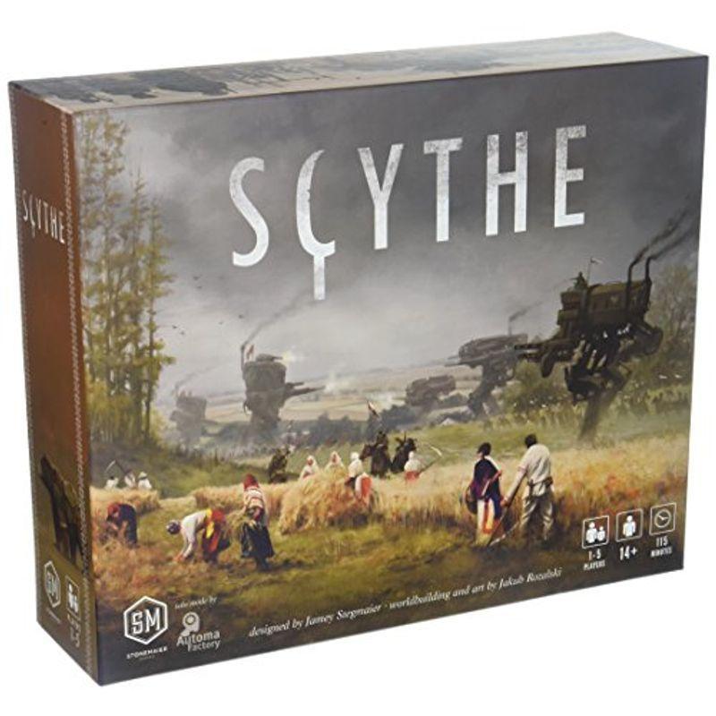 Stonemaier Games Scythe ボードゲーム エンジンビルディング エリアコントロール 1~5人用 対象年齢14歳以上 グレ
