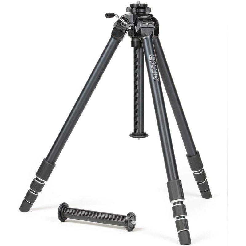【最終値下げ】 SLIK 三脚 ザ プロフェッショナル 4 NS 脚単体 4段 超大型 ショートエレベータ付属 109502 【1086337687】(38793円)