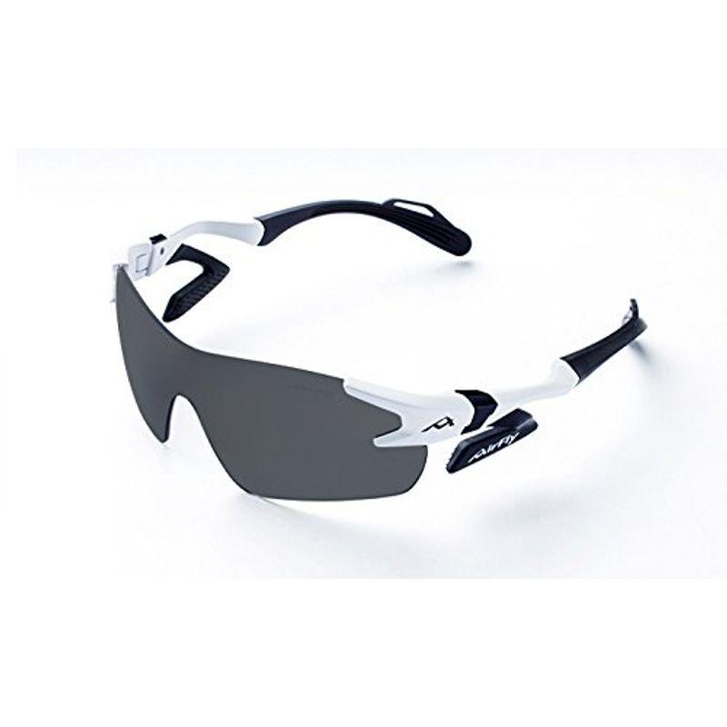 AirFly（エアフライ）サングラス 鯖江産モデル 偏光レンズセット (ホワイトマット) AF-301 C-2(15526円)