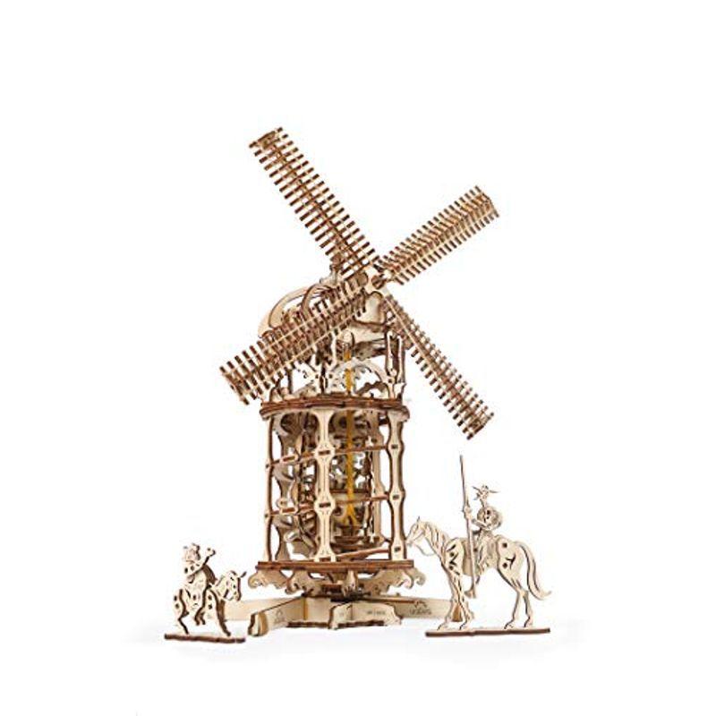 Ugears ユーギアーズ Tower Windmill 風車 木のおもちゃ 3D立体 パズル 70056