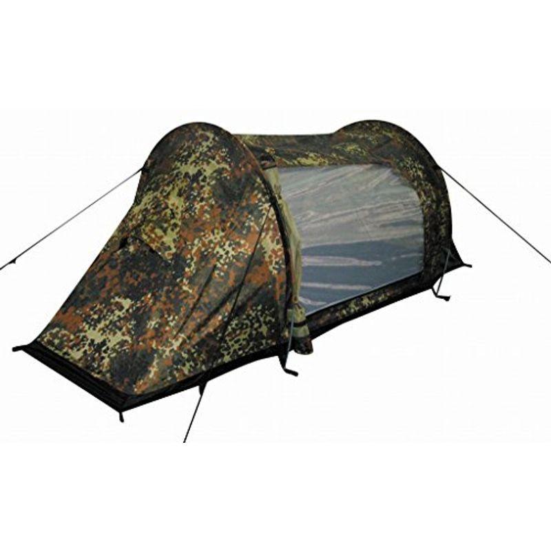 MFH テント 1人用 ARBER アルミフレーム 蚊帳付き - BW FLECKTARN Camo迷彩
