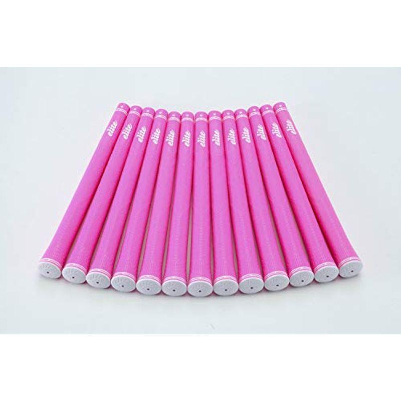 elitegrips (エリートグリップ) ゴルフ グリップ CX50 13本セット ディープピンク バックライン有り