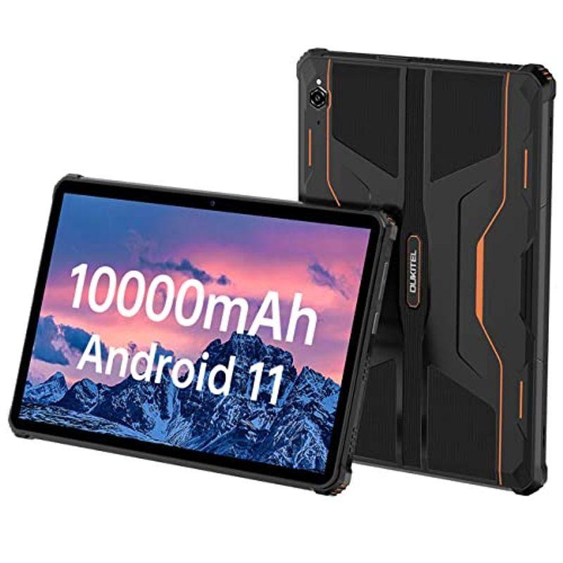 OUKITEL RT1防水タブレット10.1インチ10，000mAhの大容量バッテリー タフネスタブレット防水防塵耐衝撃android11