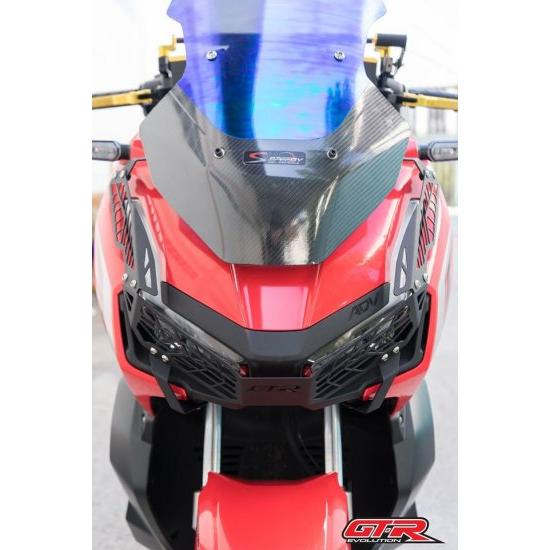 ホンダ ADV160 ヘッドライト ガード 2色 : MASAMUNEヤフー