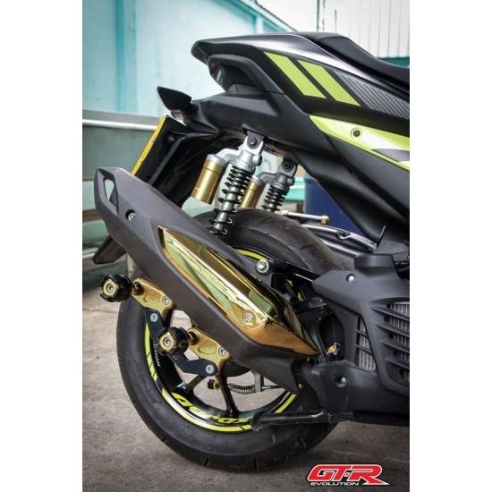 ヤマハ AEROX155 エアロックス155 GTR マフラースライダー 5色 ヤマハ AEROX155 エアロックス155 GTR マフラースライダー 5色