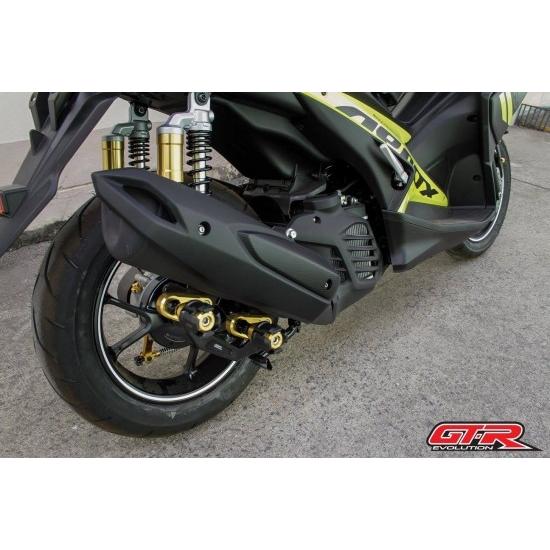 ヤマハ AEROX155 エアロックス155 GTR マフラースライダー 5色 ヤマハ AEROX155 エアロックス155 GTR マフラースライダー 5色