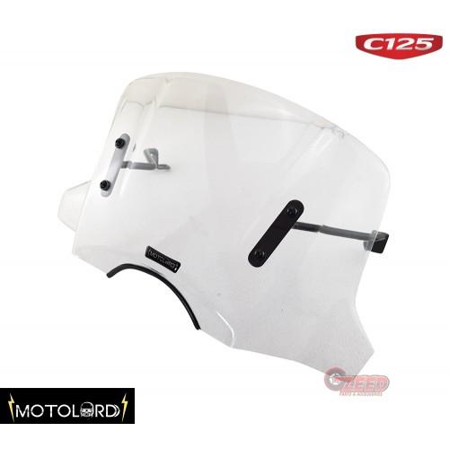 ホンダ スーパーカブ C125 ウインドシールド C125-motolordd-clear-windscreen