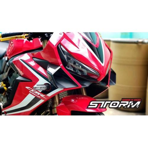 ホンダ CBR650R フロントカウルスポイラー CBR650R-carbon-fairing-winglets_1