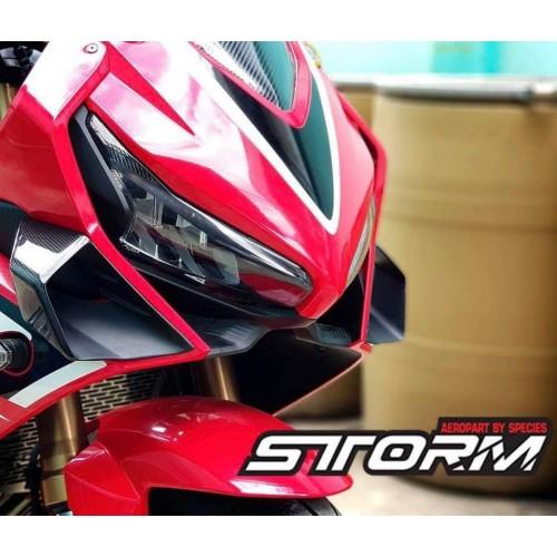ホンダ CBR650R フロントカウルスポイラー CBR650R-carbon-fairing-winglets_2