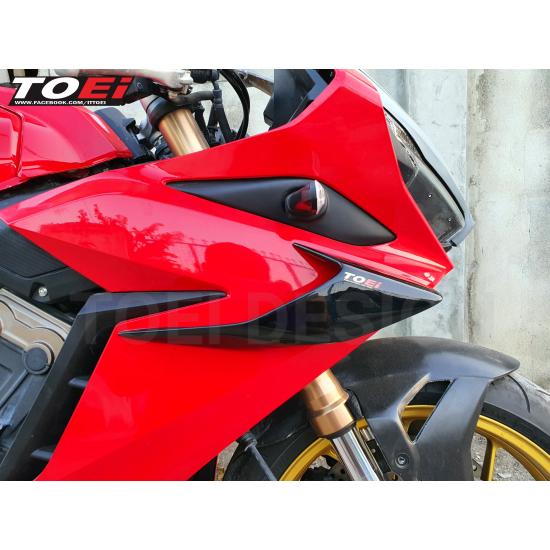 一部国内在庫あり】ホンダ CBR650R フロントカウルスポイラー 3色