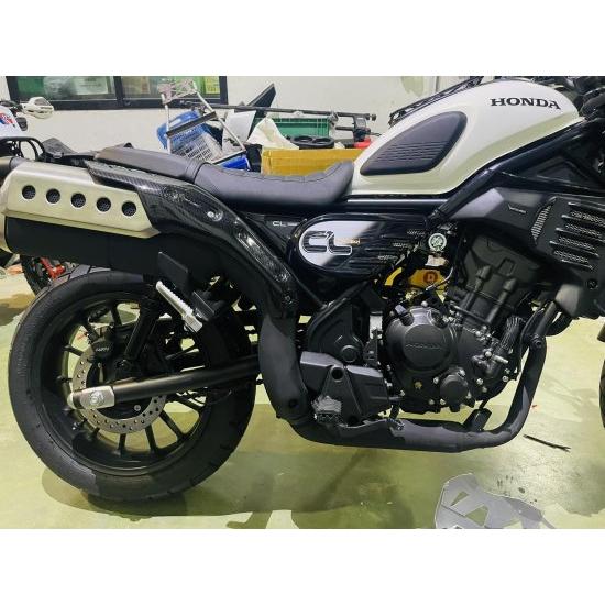 ホンダ CL250 CL500 サイドカバー｜masamune-parts｜02