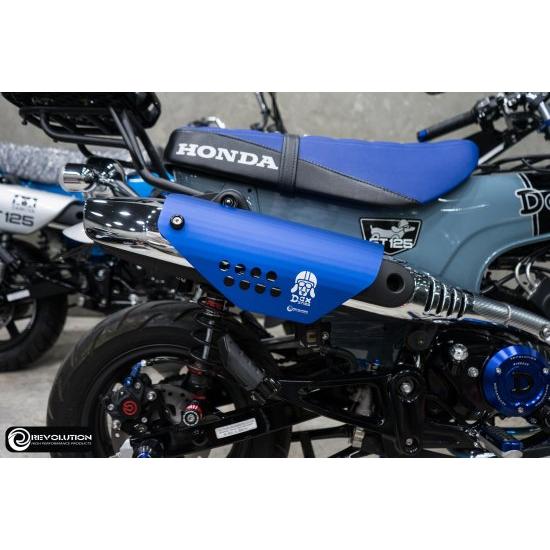 ホンダ ダックス125 マフラーガード 4色 : MASAMUNEヤフー ホンダ ダックス125 マフラーガード 4色 : MASAMUNEヤフー