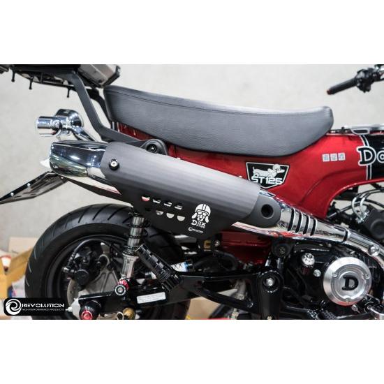 ホンダ ダックス125 マフラーガード 4色 : MASAMUNEヤフー ホンダ ダックス125 マフラーガード 4色 : MASAMUNEヤフー