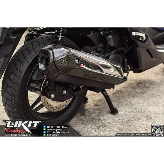ホンダ フォルツァ MF13 CARBON TECH カーボン マフラープロテクター 