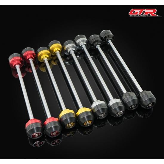ホンダ モンキー125 GTR アクスル スライダー 前後セット 5色 ホンダ モンキー125 GTR アクスル スライダー 前後セット 5色