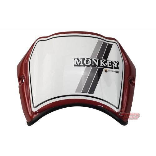 ホンダ モンキー125 ウインドシールド V2 4色 monkey-125-meter-visor-motozaaa-v2