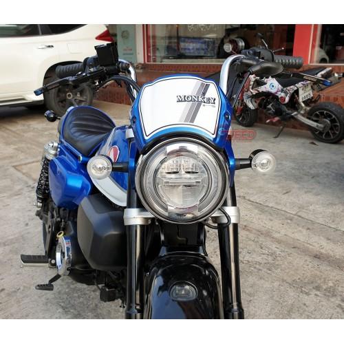 ホンダ モンキー125 ウインドシールド V2 4色 monkey-125-meter-visor