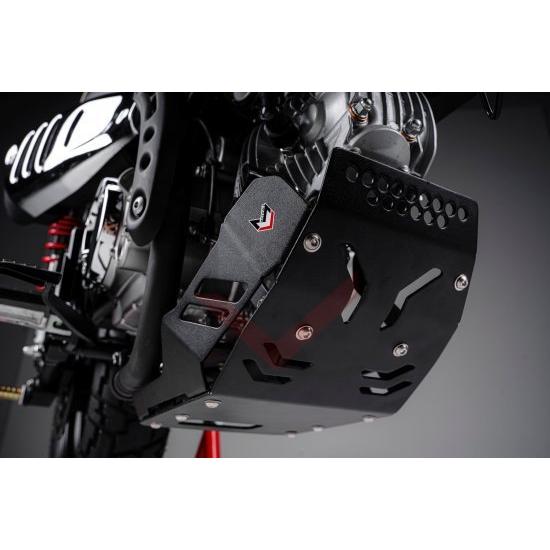 【取り寄せ】ホンダ モンキー125 アンダーカバー(5速用) エンジン下部保護 スキッドプレート カスタム 10703100_2