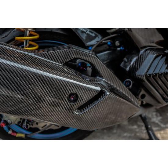ホンダ PCX(JK05) PCX160(KF47) カーボン マフラープロテクター ホンダ PCX(JK05) PCX160(KF47) カーボン マフラープロテクター