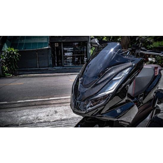 ホンダ PCX(JK05) PCX160(KF47)  カーボン フロントガーニッシュ 10304200｜masamune-parts｜02