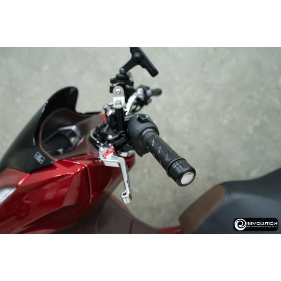 【一部国内在庫あり】ホンダ PCX(JK05) PCX160(KF47) グリップエンド バーエンド 左右セット アルミ削り出し カスタム 交換部品 5色 101157_6