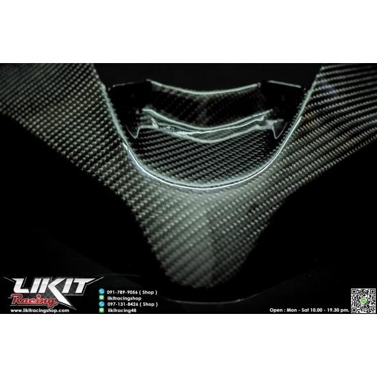 ホンダ PCX(JF81・JF84) PCX150(KF30) CARBON TECH カーボン フロント ガーニッシュ 16816991likit｜masamune-parts｜04