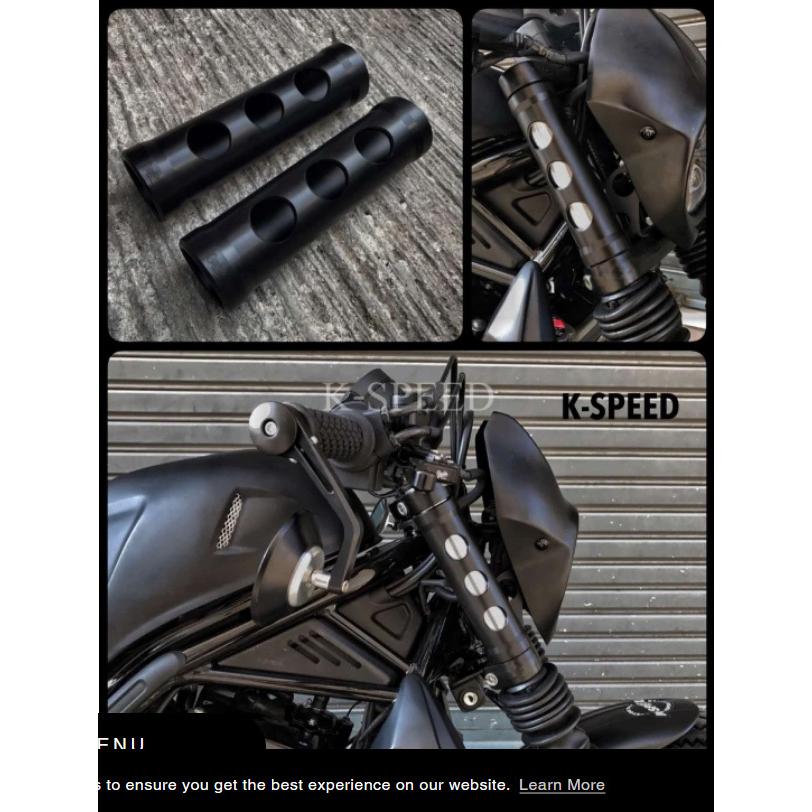 ホンダ レブル250 レブル500 Diablo フロントフォーク カバー KRB0021の画像