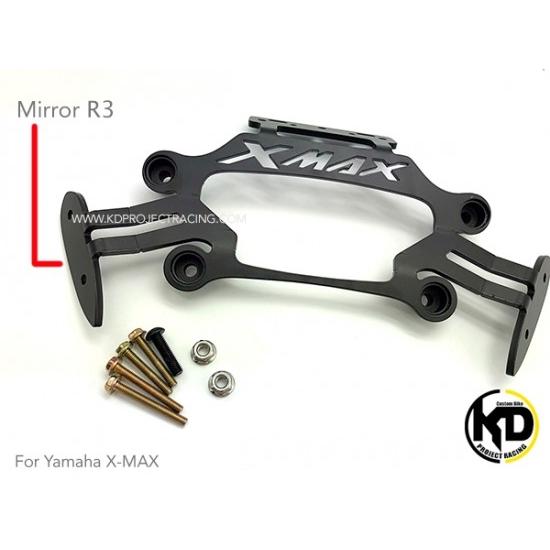 ヤマハ XMAX ミラー移設キット R3,R25ミラー用 4968 : MASAMUNE ヤマハ XMAX ミラー移設キット R3,R25ミラー用 4968 : MASAMUNE