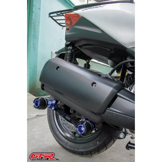 ヤマハ XMAX GTR マフラーガード マフラースライダー 6色 4981 ヤマハ XMAX GTR マフラーガード マフラースライダー 6色 4981