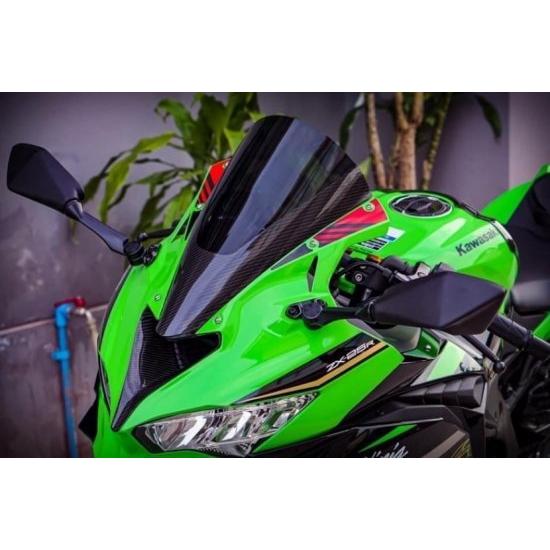 カワサキ Ninja ZX-25R カーボン ラムエアダクトカバー 10704500｜masamune-parts