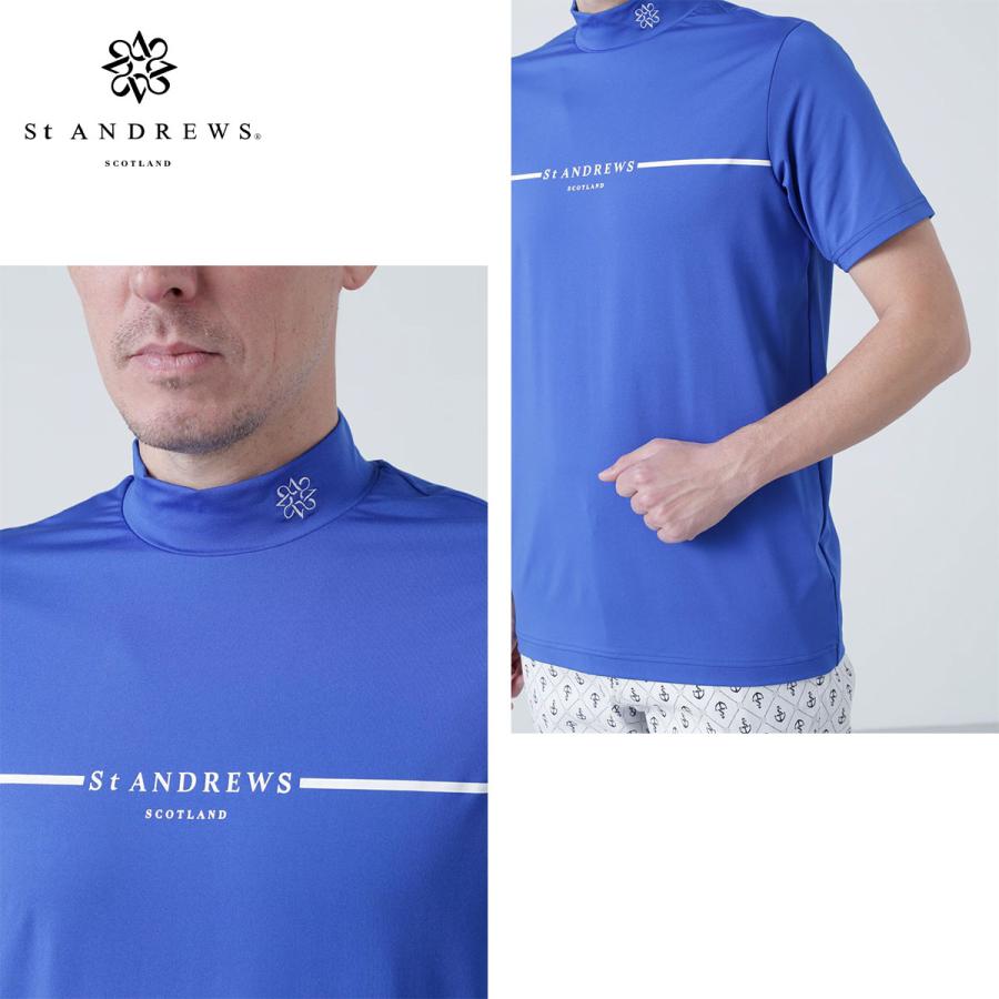 St ANDREWS シャツ メンズ セントアンドリュース カチオンポリエステル 