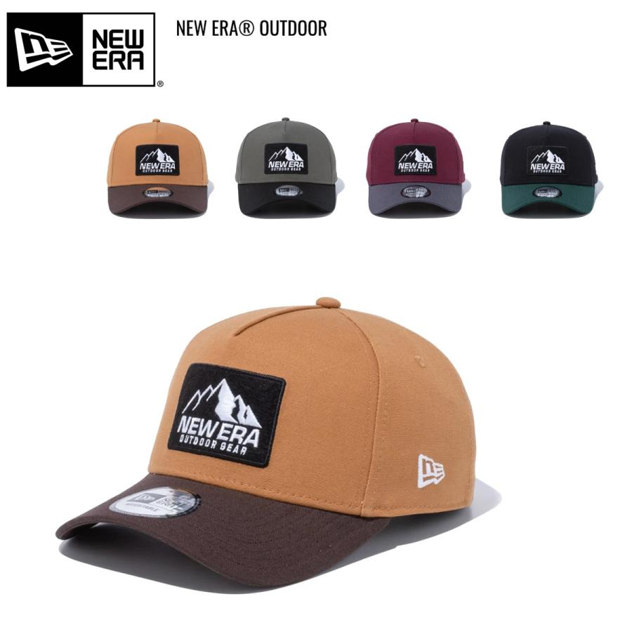 ニューエラ キャップ 帽子 New Era Outdoor 9forty A Frame ダックキャンバス マウンテンロゴ ニューエラアウトドア スナップバック 抗菌 手洗い可 Masa Surf And Snow 通販 Yahoo ショッピング