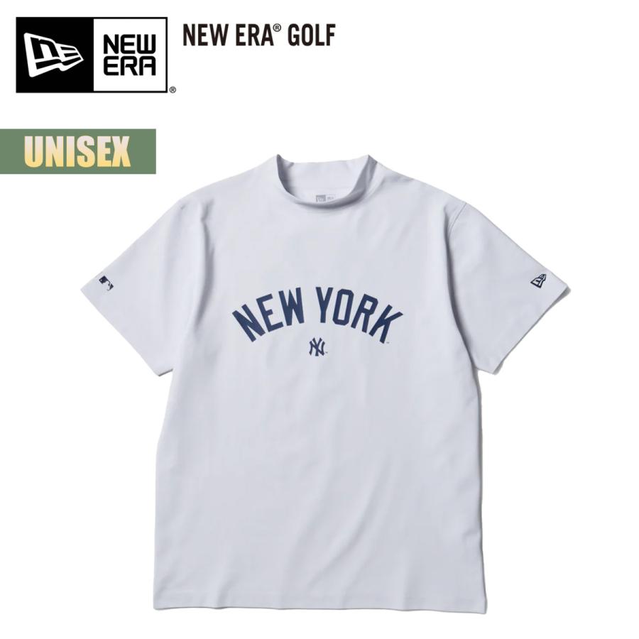 NEW ERA（ニューエラ） ゴルフ 半袖 ミッドネック Tシャツ NEW ERA