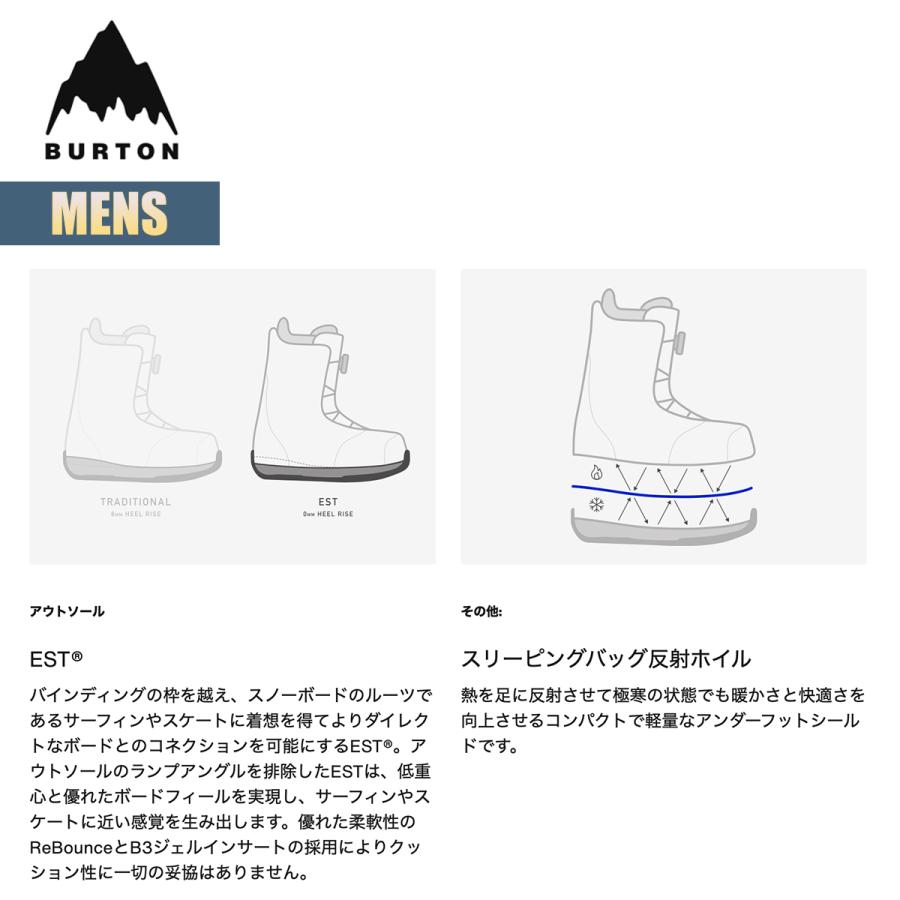 BURTON（バートン） スノーボードブーツ メンズ 26-27 Burton アイオン