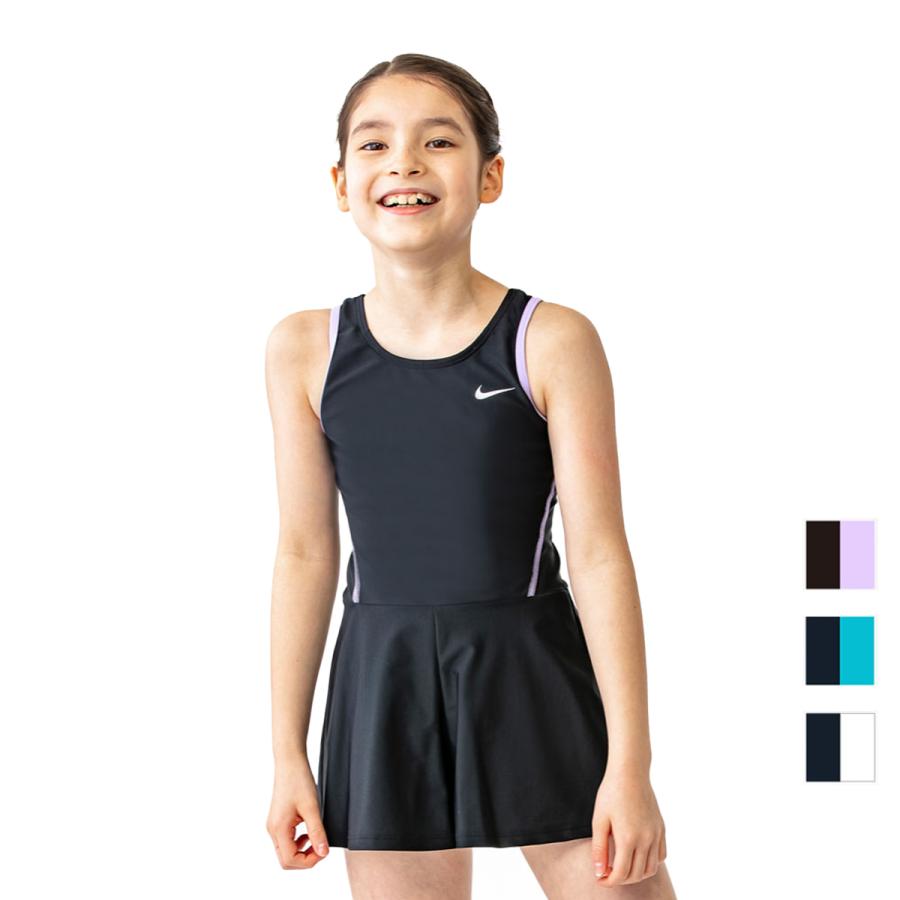 NIKE ナイキ 水着 女の子 SWIM GIRLS キュロットワンピース スイミング 