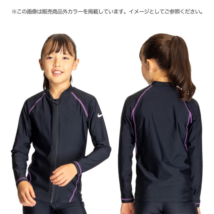 NIKE（ナイキ） 水着 キッズ NIKE SWIM ユニセックス ジップ付き長袖