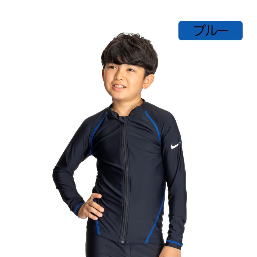 NIKE（ナイキ） 水着 キッズ NIKE SWIM ユニセックス ジップ付き長袖