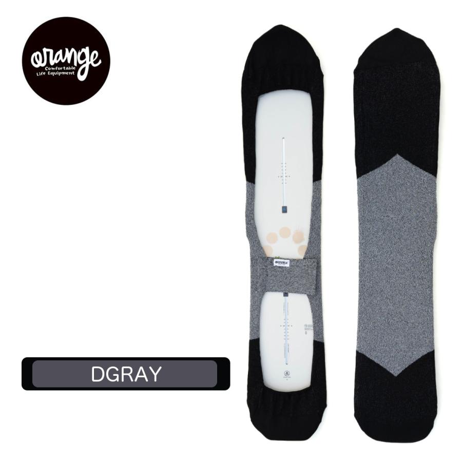 オレンジ スノーボード ソールカバー orange Knit Cover Long nose