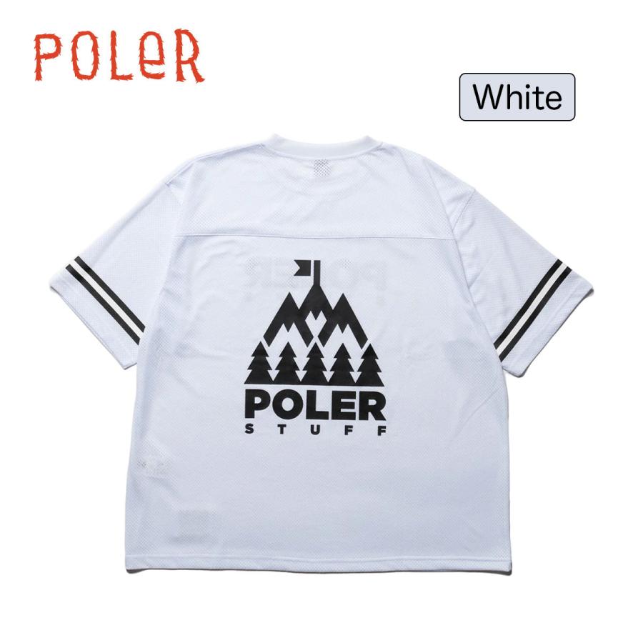 POLeR（ポーラー） Tシャツ 半袖 POLER S/S MESH JERSEY メッシュ