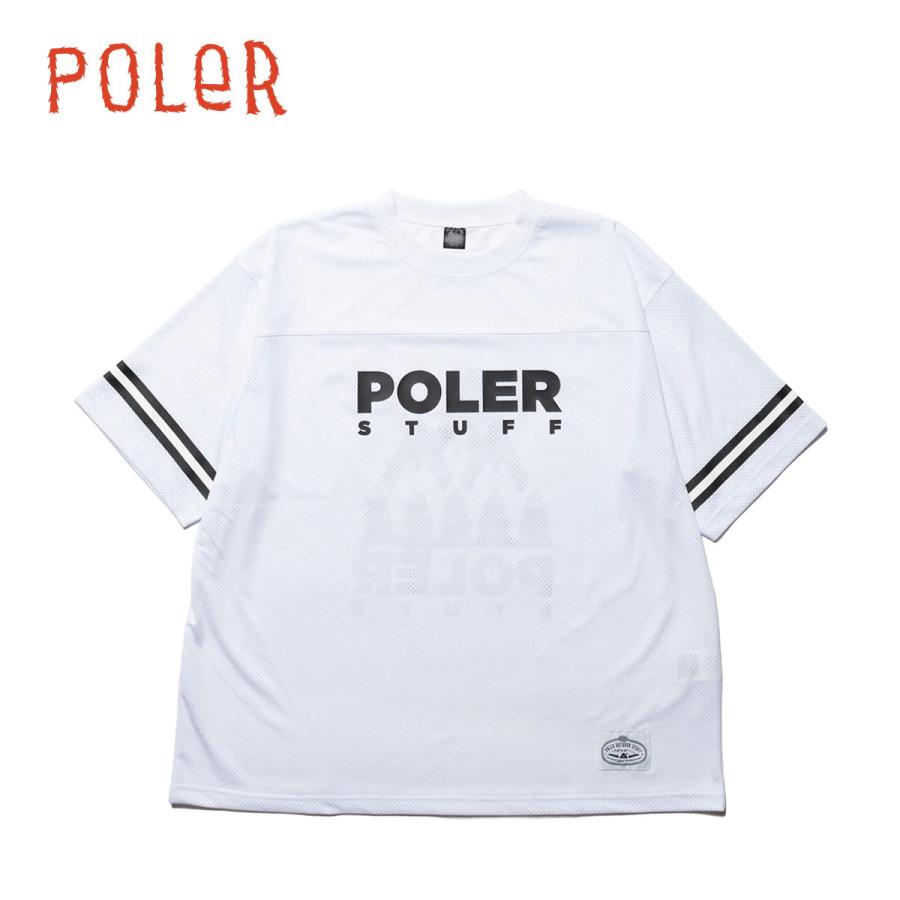 POLeR（ポーラー） Tシャツ 半袖 POLER S/S MESH JERSEY メッシュ