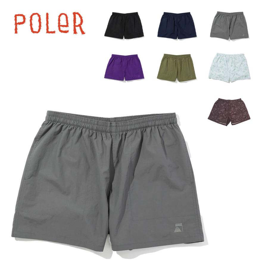POLeR（ポーラー） ナイロンショートパンツ POLER NYLON WIDE STUFF