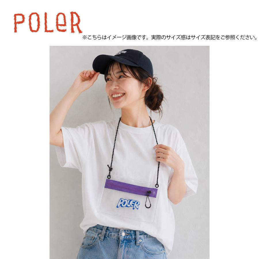 POLeR（ポーラー） モバイルサコッシュ POLER HIGH＆DRY PVC CLEAR