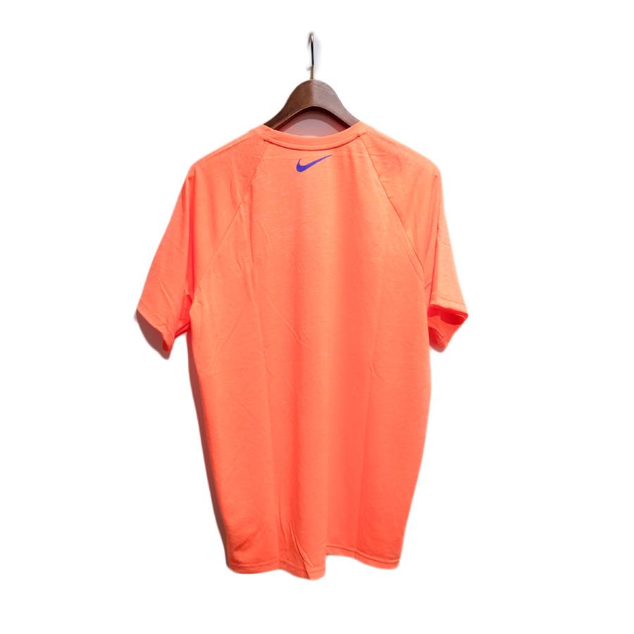 ナイキ ラッシュガード メンズ NIKE NESSC661 コラージュロゴ ショートスリーブ ヘザーハイドロガード 半袖 スイムウェア アウトドア UVカット 日焼け予防|masanagoya|07