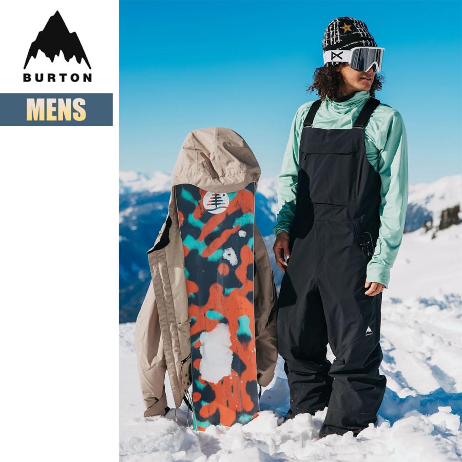 ま*べ様 スノーボードウエア　ビブパンツ BURTON（バートン） スノーボードウェア メンズ ビブパンツ 26-27
